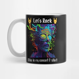 Let's Rock! Concert T-Shirt Mug